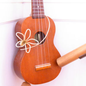 ワイヤーでつくった造花